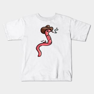 Worm Boy Kids T-Shirt